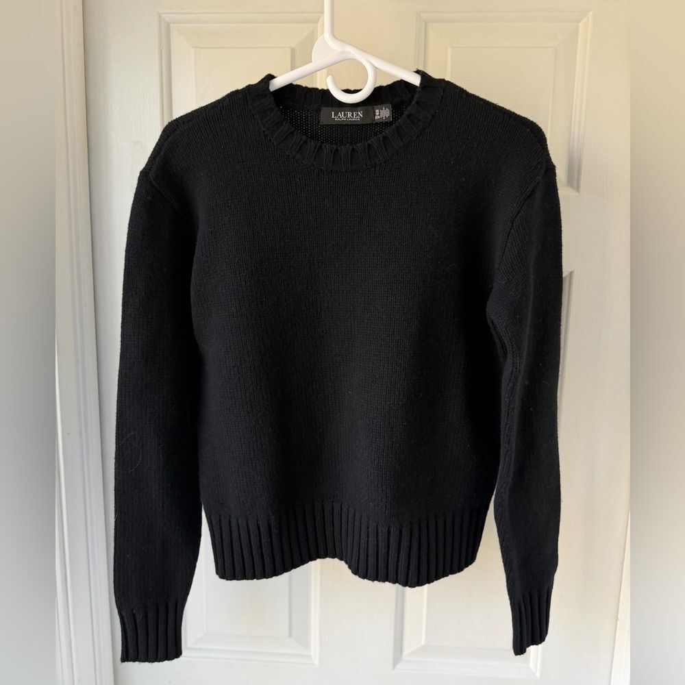 Lauren Ralph Lauren Black Label Crewneck Sweater Size XS TP